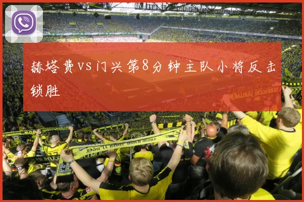 赫塔费vs门兴第8分钟主队小将反击锁胜